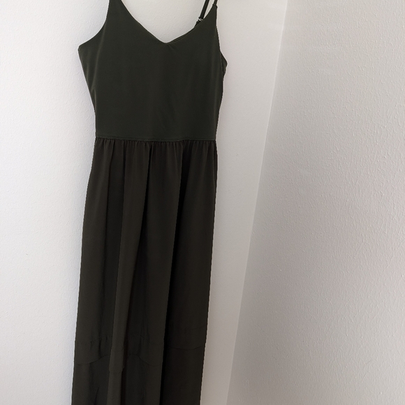 Athleta Olive Green Maxi Dress - Picture 4 of 14